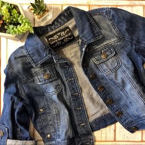 Crop Length Jean Jacket
